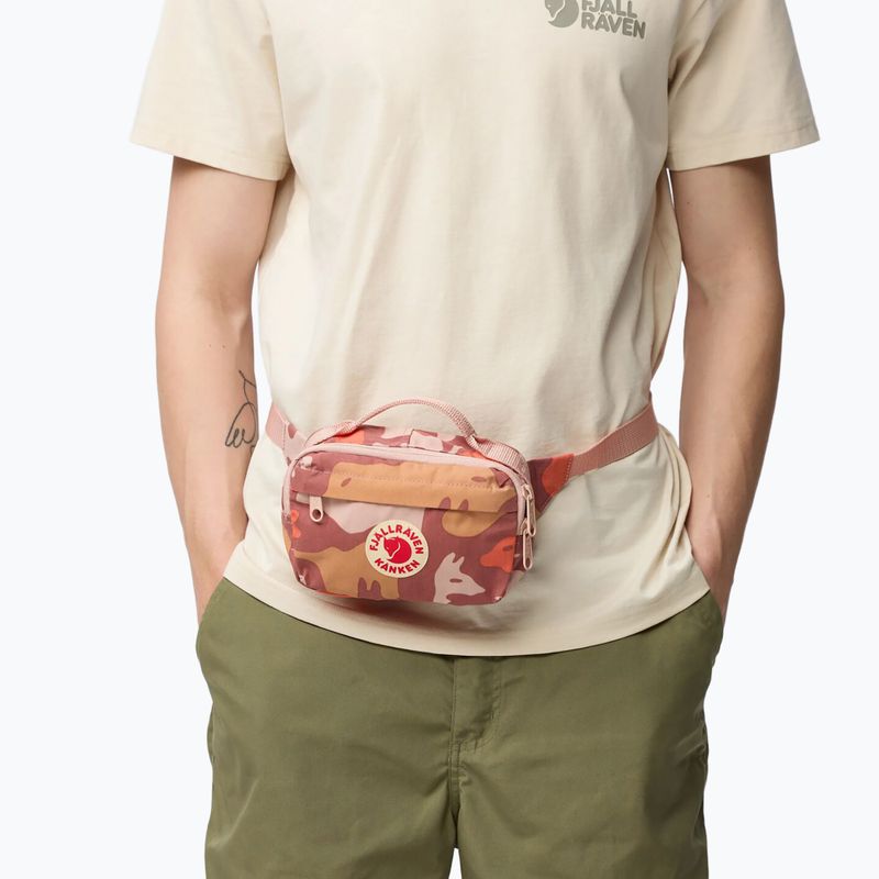 Чантичка за кръста Fjällräven Kanken Graphics Hip Pack chalk rose/hidden animals 5