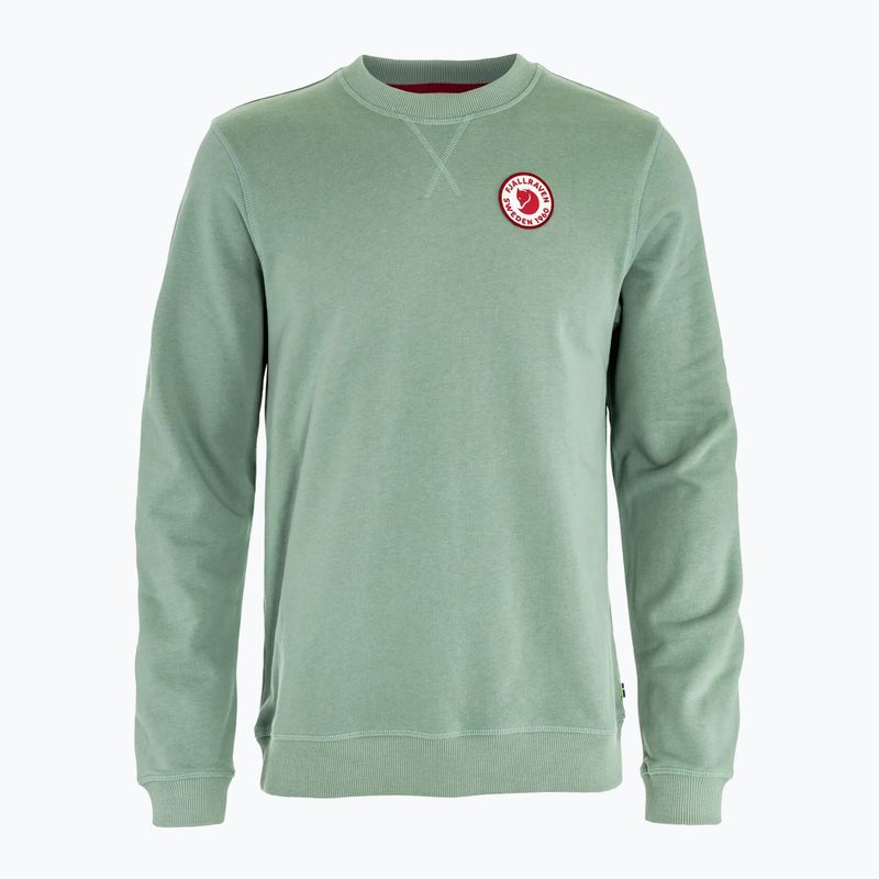 Мъжки суитшърт Fjällräven 1960 Logo Badge Sweater misty green