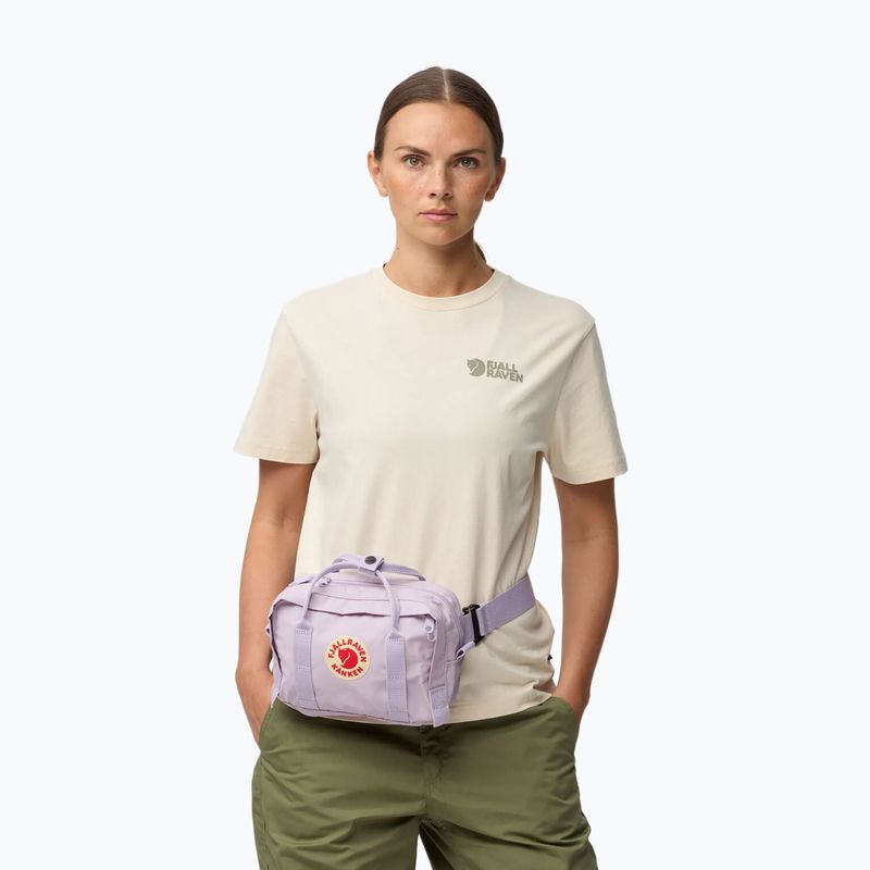 Чанта за кръста Fjällräven Kanken pastel lavender 4