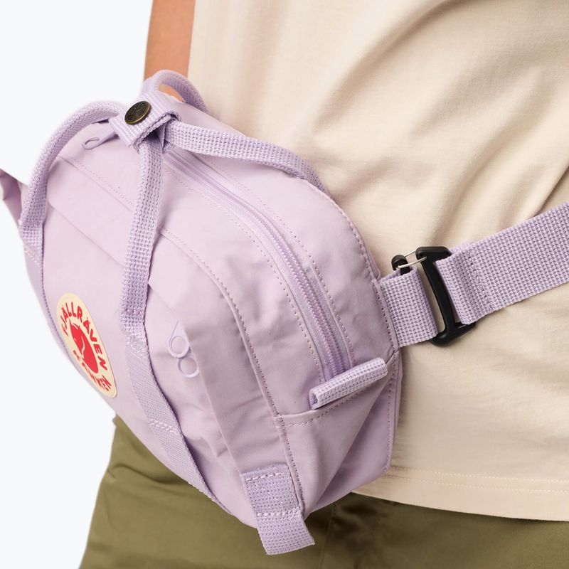 Чанта за кръста Fjällräven Kanken pastel lavender 8