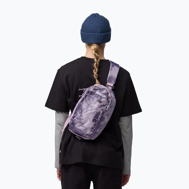 Градска раница за едно рамо Fjällräven Skule Graphics Sling 6 l pastel lavender/shade 4