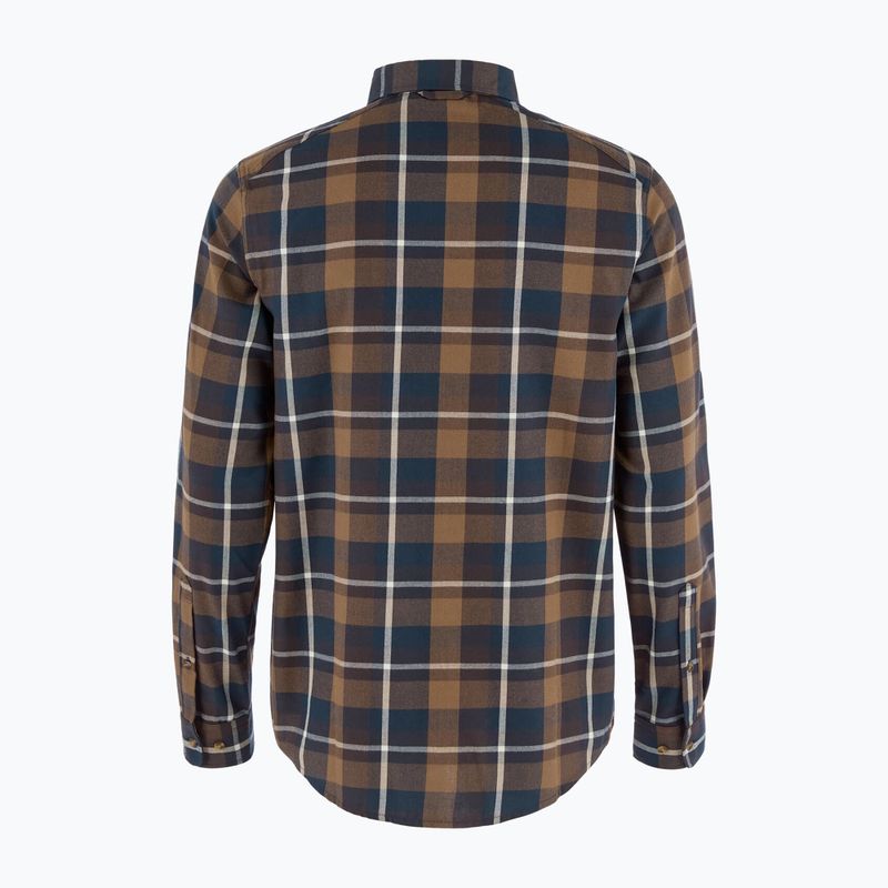 Мъжка риза Fjällräven Fjällglim Regular wood brown/black oak 2