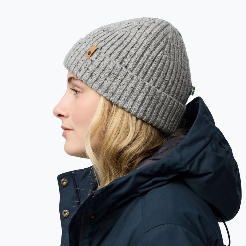 Зимна шапка Fjällräven Ovik Neps Beanie grey 5