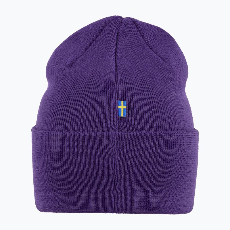 Зимна шапка Fjällräven Vardag Beanie dark violet 3