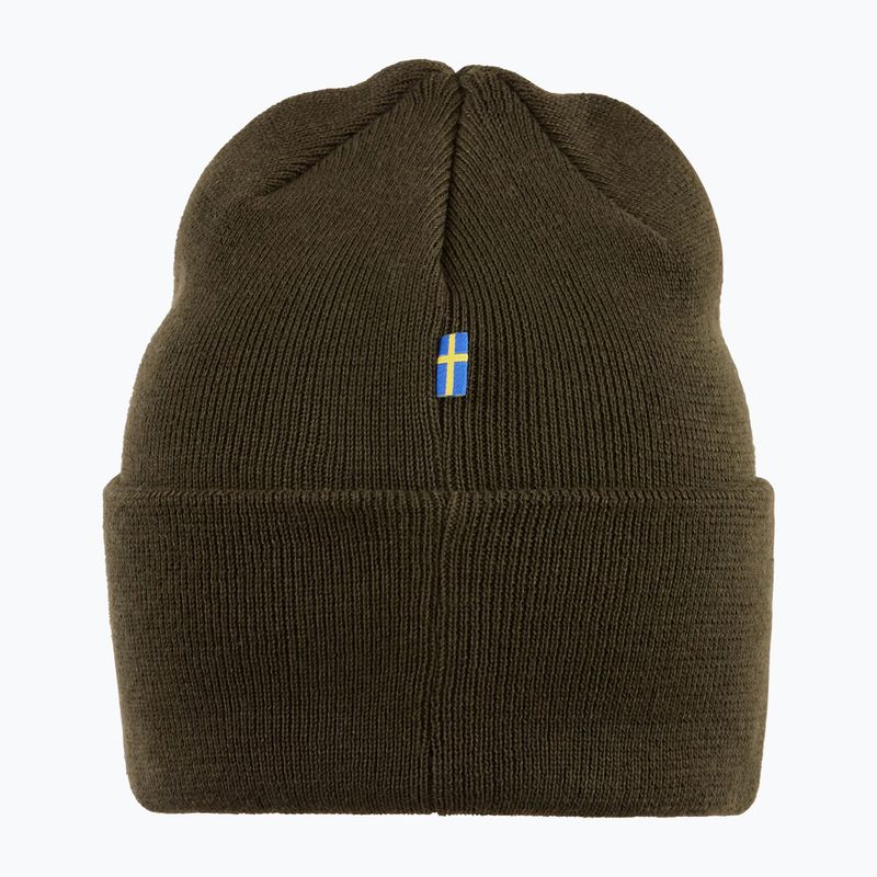Зимна шапка Fjällräven Vardag Beanie deep forest 3