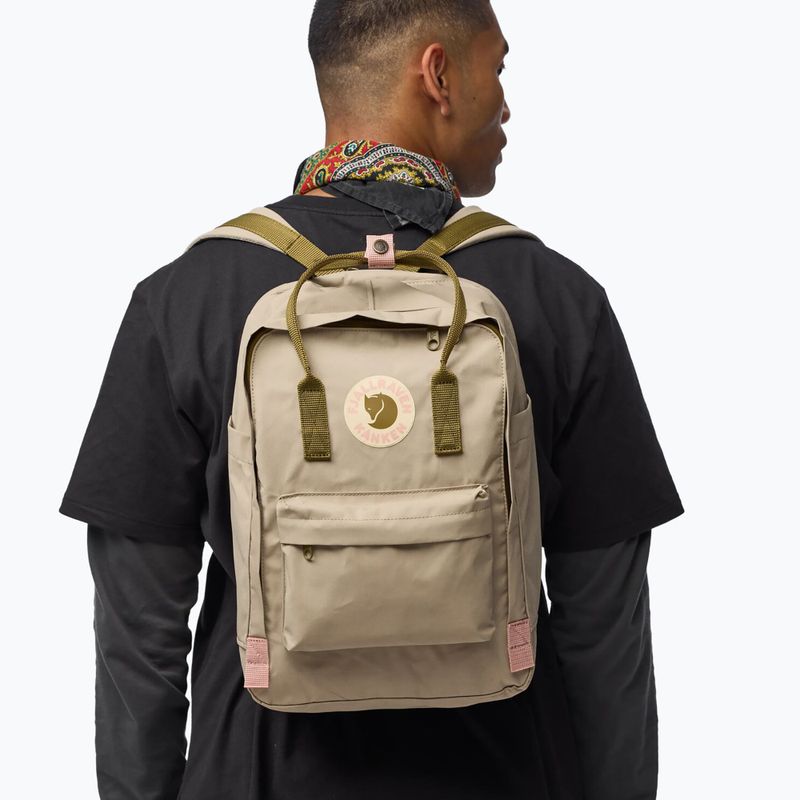 Градска раница Fjällräven Kanken Koncept Laptop 15" 18 l fossil/foliage green 5