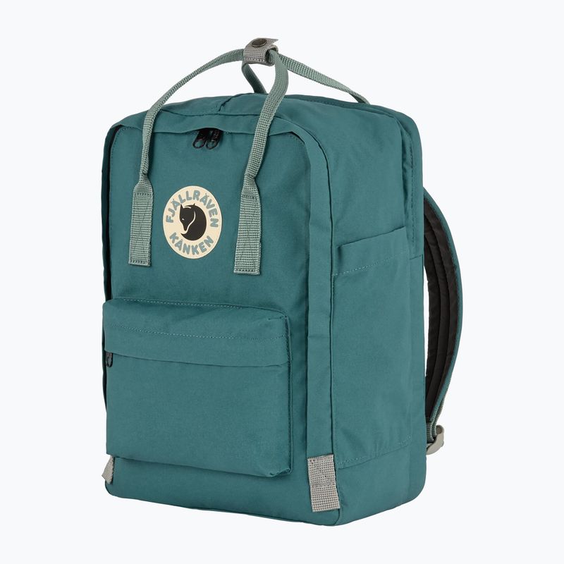 Градска раница Fjällräven Kanken Koncept Laptop 15" 18 l teal/frost green 2