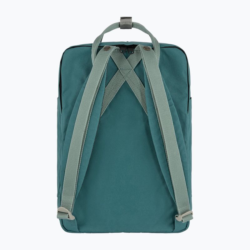 Градска раница Fjällräven Kanken Koncept Laptop 15" 18 l teal/frost green 3