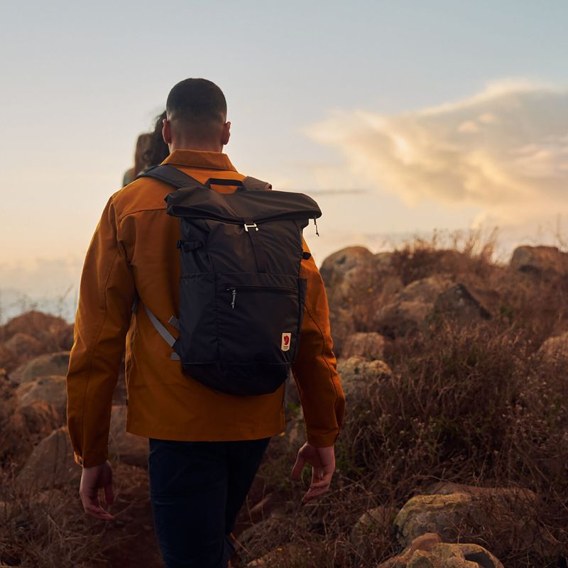 Туристическа раница Fjällräven High Coast Foldsack 24 l black oak 4