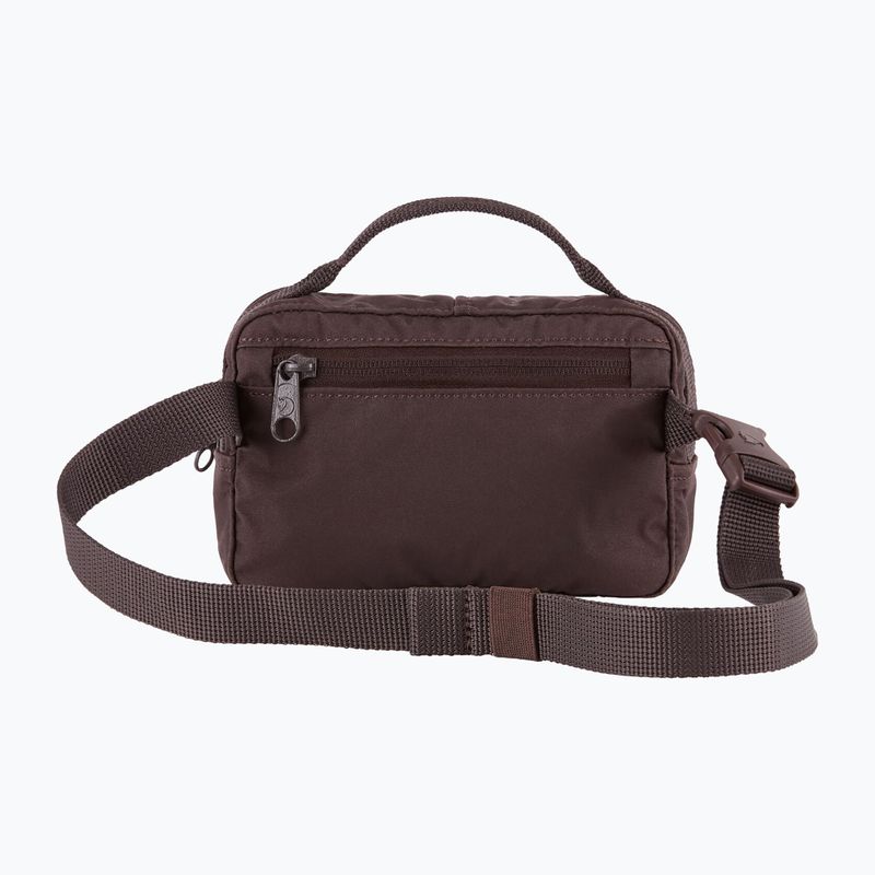 Чантичка за кръстна Fjällräven Kanken black oak 3