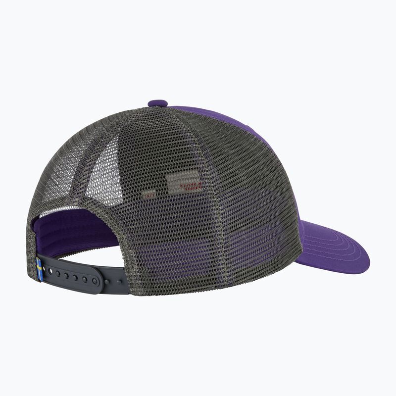 Шапка с козирка Fjällräven 1960 Logo Langtradarkeps dark violet 2