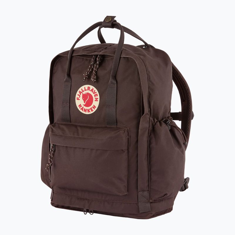 Градска раница Fjällräven Kånken Outlong 18 l black oak 2