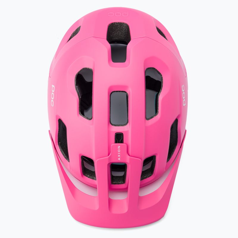 Велосипедна каска POC Axion SPIN actinium pink matt 6