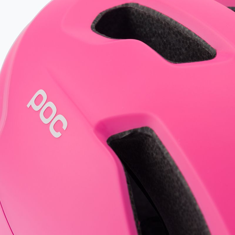 Велосипедна каска POC Axion SPIN actinium pink matt 7