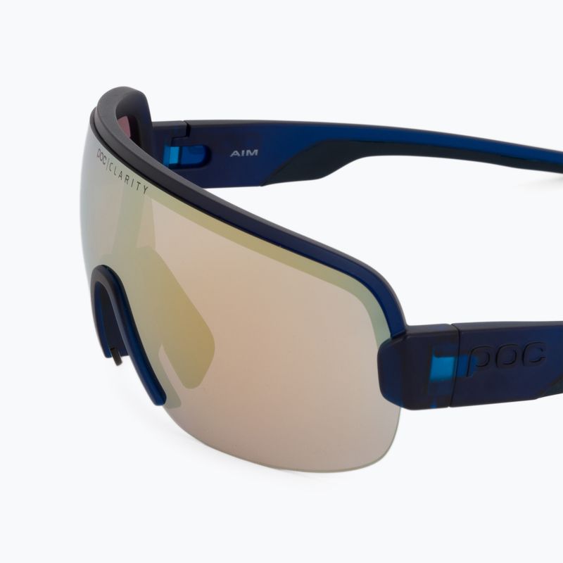 Очила за велосипеди POC Aim lead blue/clarity road gold 5