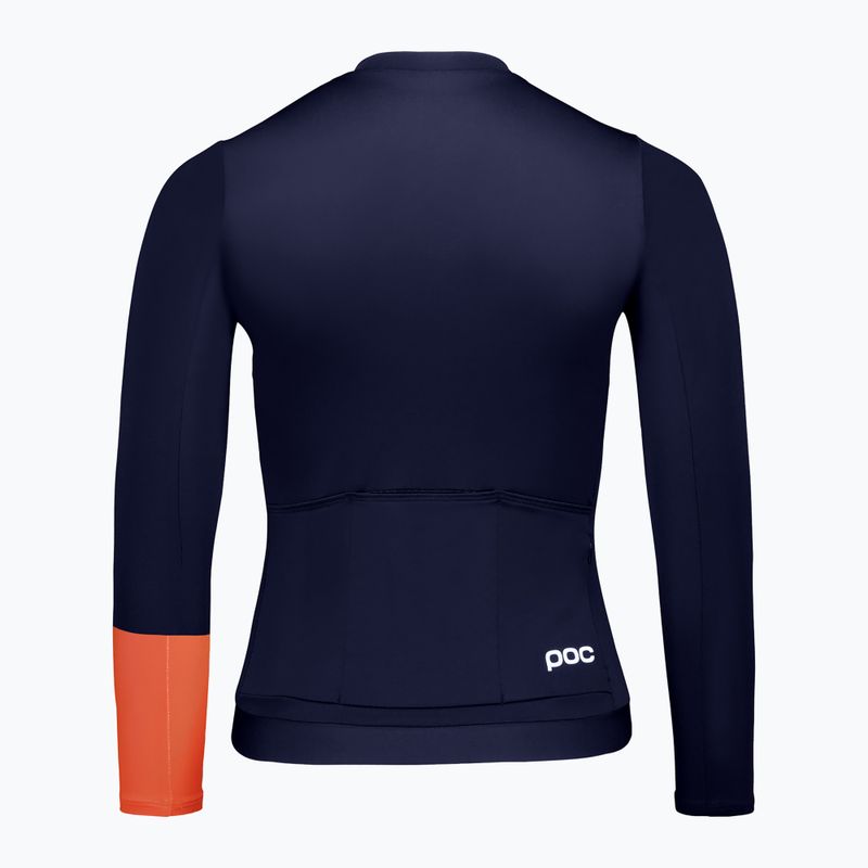Дамска велосипедна блуза с дълъг ръкав POC Cadence Jersey apatite navy 7
