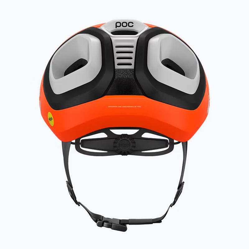 Велосипедна каска POC Amidal orange matt/uranium black matt/hydrogen white matt 3