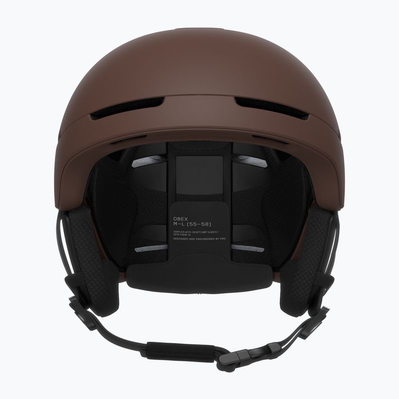 Скиорска каска POC Obex MIPS bronzite brown matt 3