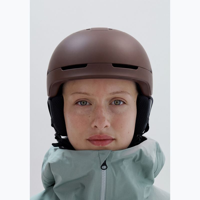 Скиорска каска POC Obex MIPS bronzite brown matt 6