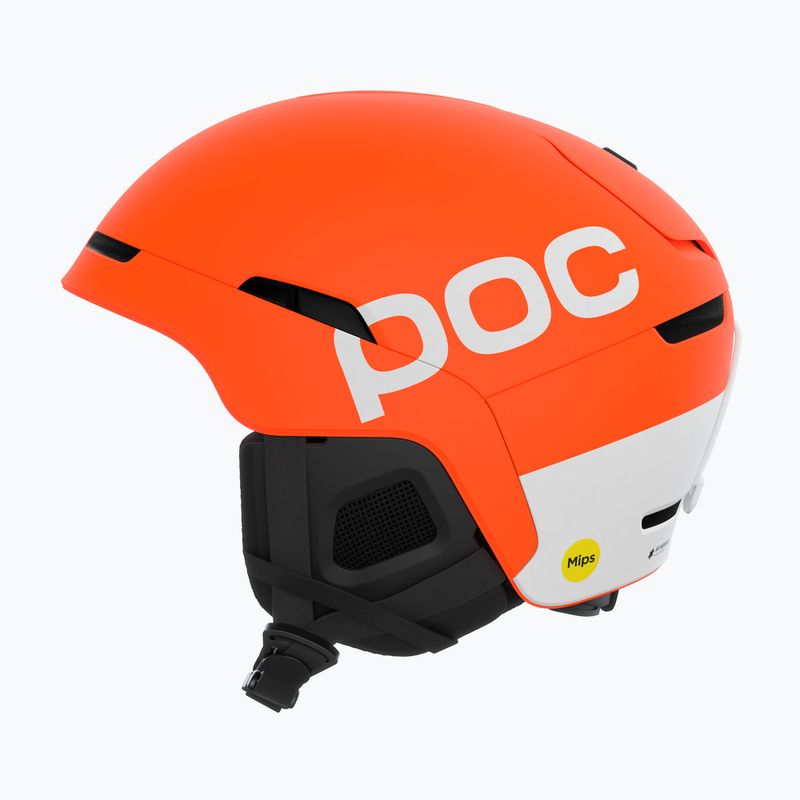 Скиорска каска POC Obex BC MIPS fluorescent orange matt 2