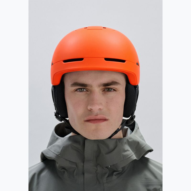 Скиорска каска POC Obex BC MIPS fluorescent orange matt 6