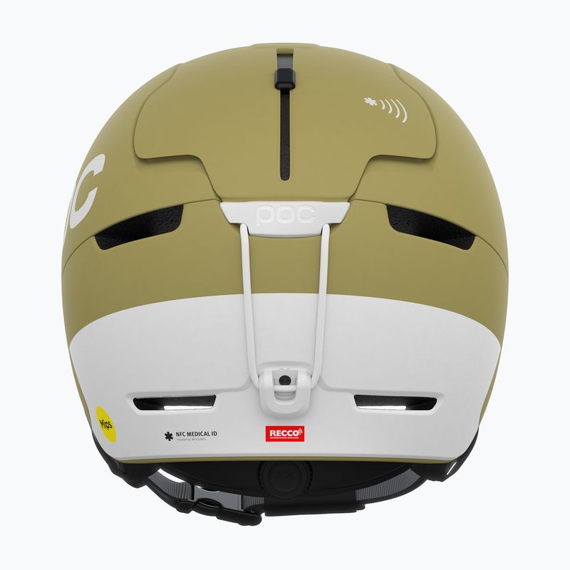 Скиорска каска POC Obex BC MIPS olivine green matt 4