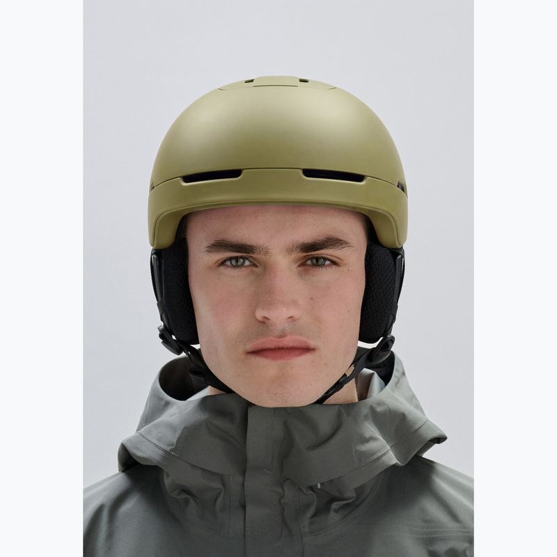 Скиорска каска POC Obex BC MIPS olivine green matt 6