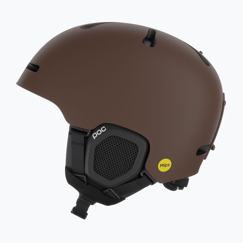 Скиорска каска POC Fornix MIPS bronzite brown matt 2