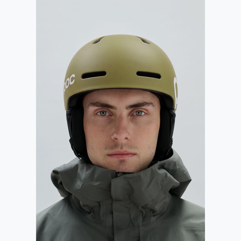 Скиорска каска POC Fornix BC olivine green matt 5