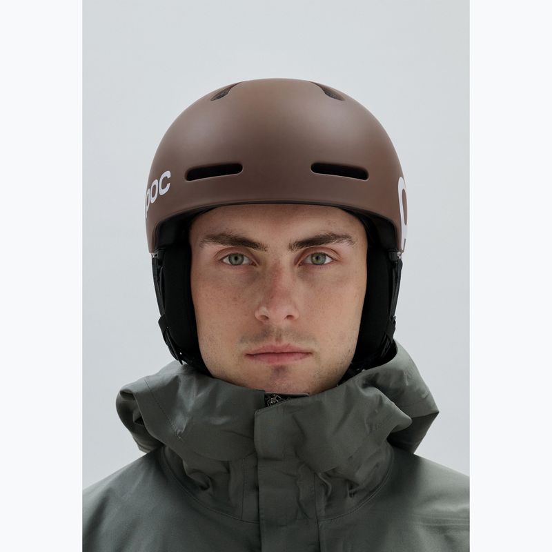 Скиорска каска POC Fornix BC bronzite brown matt 5