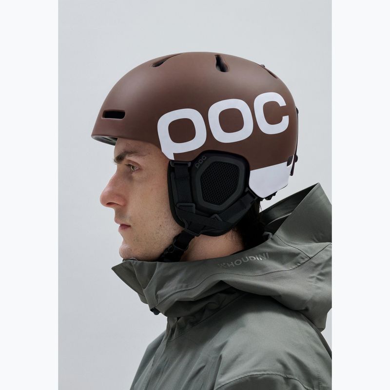 Скиорска каска POC Fornix BC bronzite brown matt 6