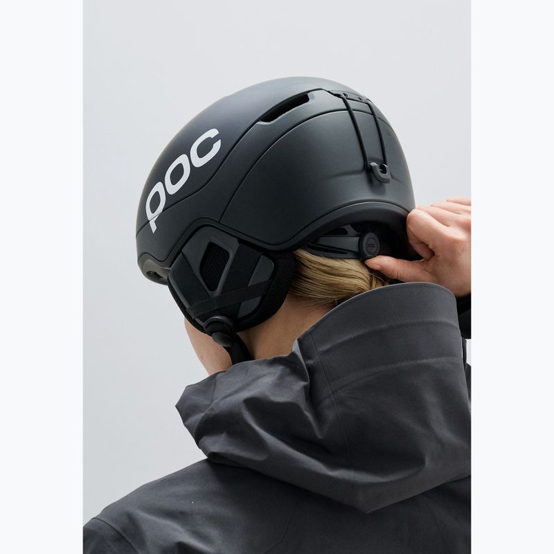 Скиорска каска POC Obex Contour uranium black matt 7