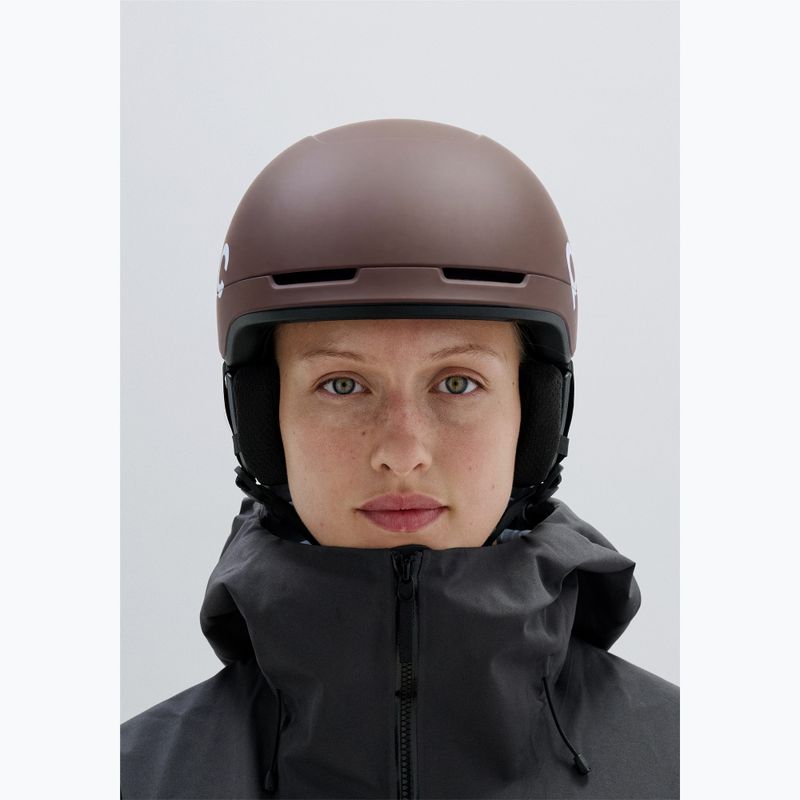Скиорска каска POC Obex Contour bronzite brown matt/lazurite blue matt 6