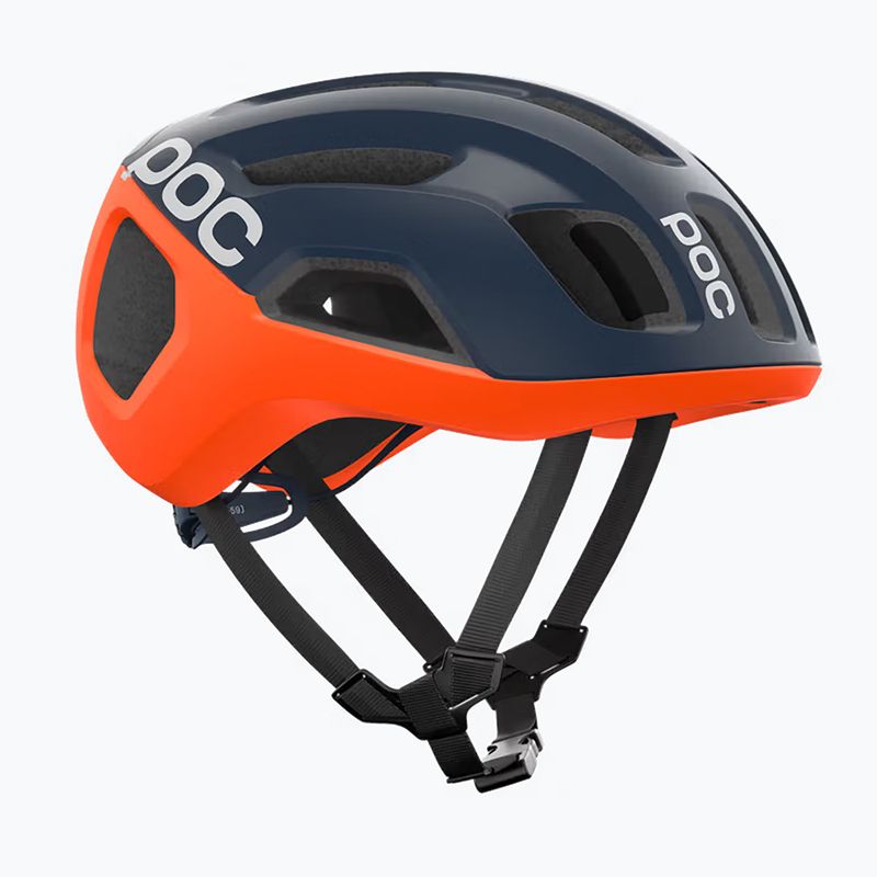 Велосипедна каска POC Ventral Air Mips apatite navy matt/orange matt/hydrogen white matt