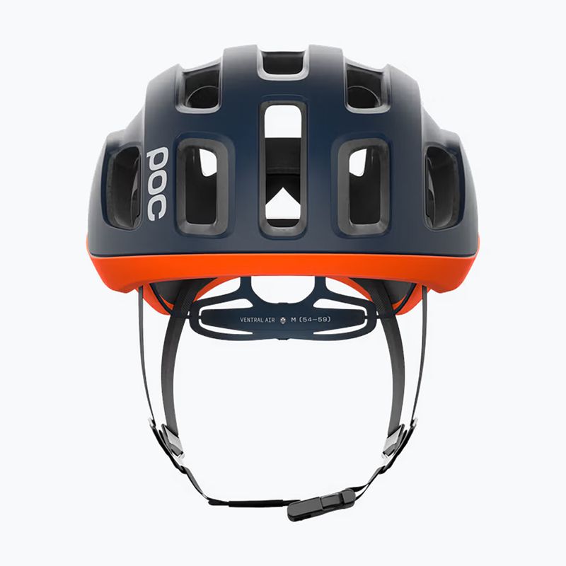 Велосипедна каска POC Ventral Air Mips apatite navy matt/orange matt/hydrogen white matt 2