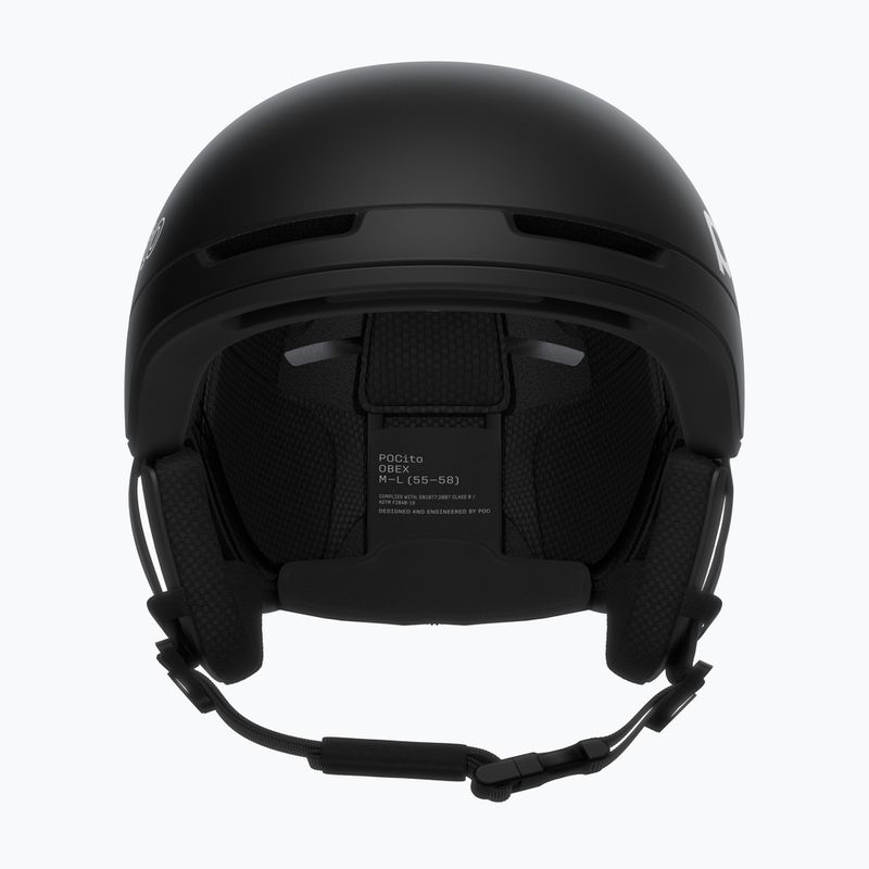 Детска скиорска каска POC Pocito Obex MIPS Jr uranium black matt 4
