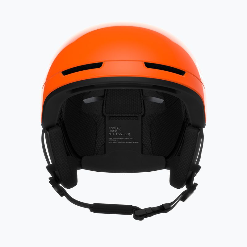 Детска скиорска каска POC Pocito Obex MIPS Jr fluorescent orange 3