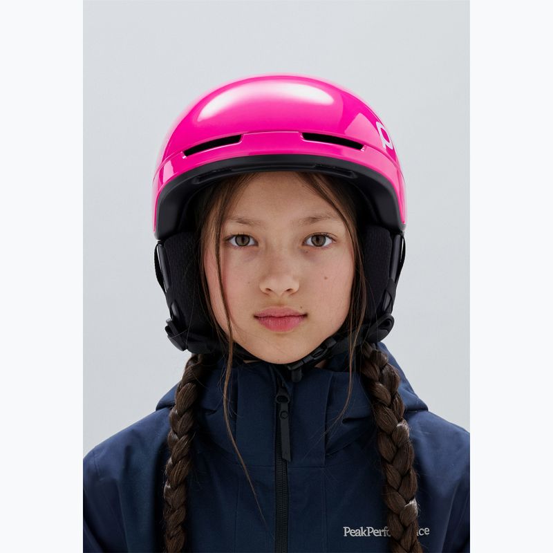 Детска скиорска каска POC Pocito Obex MIPS Jr fluorescent pink 6