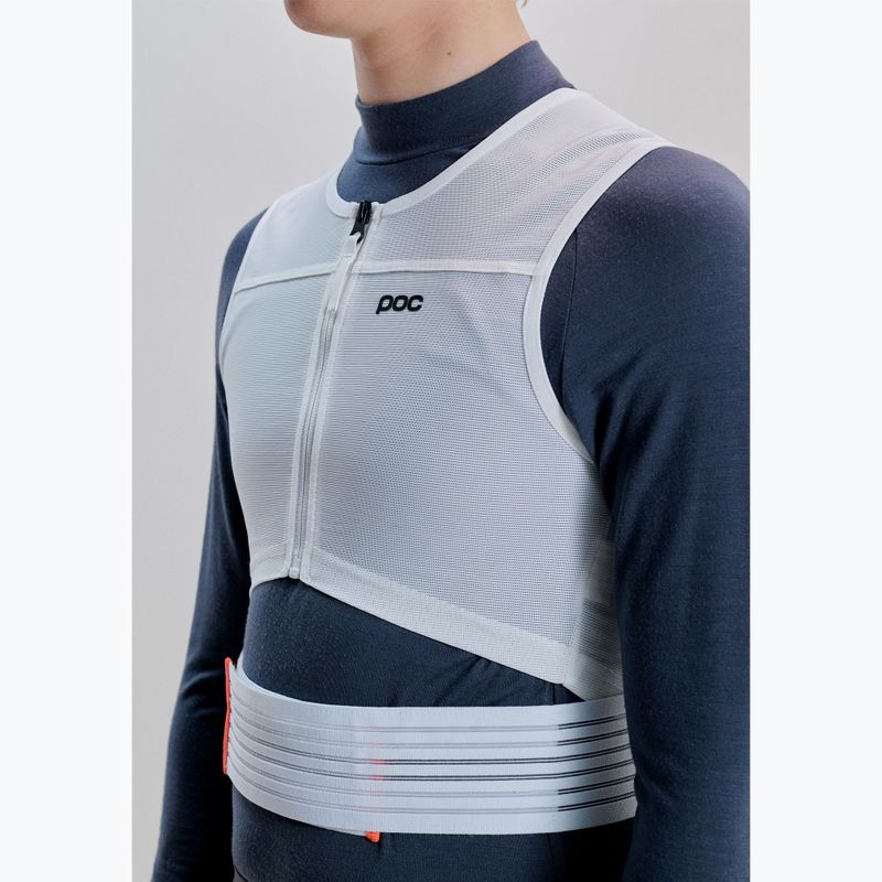 Протектор за гърба POC VPD Max Race Vest hydrogen white 6