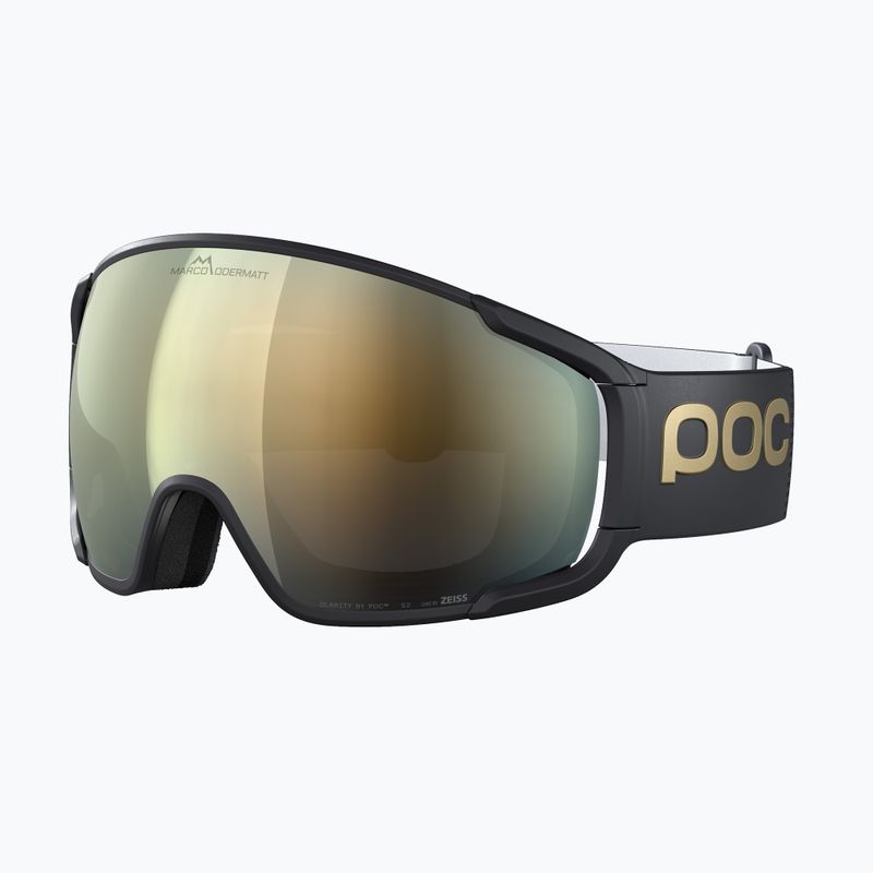 Скиорскa маска POC Zonula Race Marco Odermatt Ed. S2+S1 uranium black/podium gold/sunny gold 4