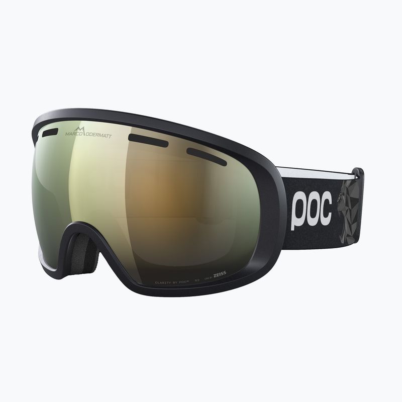 Скиорскa маска POC Fovea Marco Odermatt Ed. uranium black/podium gold/sunny gold 4