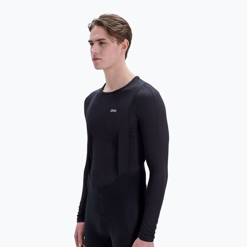 Мъжка велосипедна блуза с дълъг ръкав POC Layer Mid Jersey uranium black 4