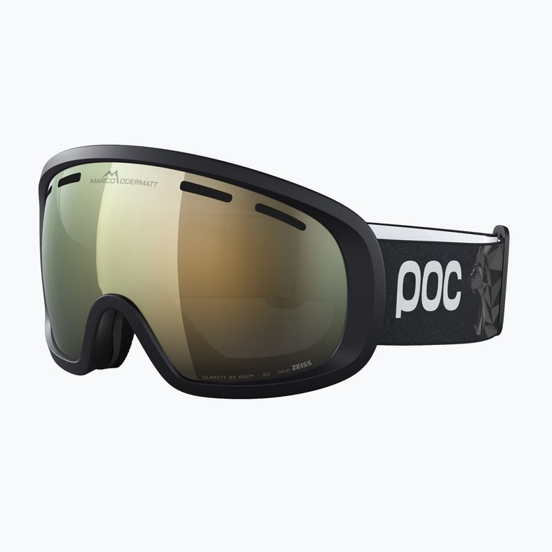 Скиорскa маска POC Fovea Mid Marco Odermatt Ed. uranium black/podium gold/sunny gold 4