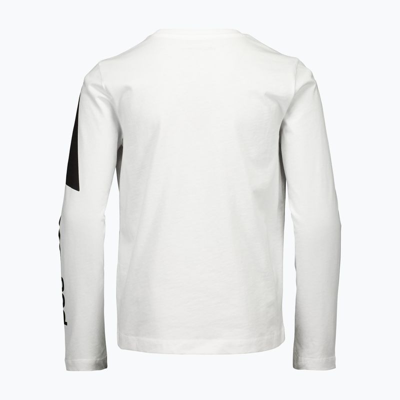Детска блуза с дълъг ръкав  POC Tee Jr hydrogen white 5