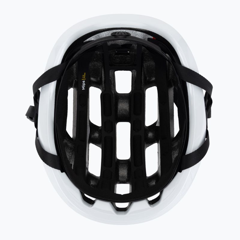 Велосипедна каска POC Ventral Air MIPS hydrogen white/uranium black matt с лого 5
