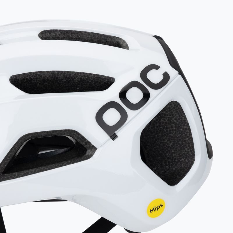 Велосипедна каска POC Ventral Air MIPS hydrogen white/uranium black matt с лого 7