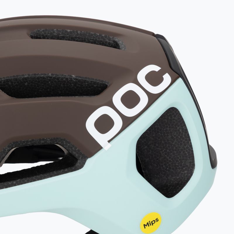Велосипедна каска POC Ventral Air MIPS bronzite brown matt/lazurite blue matt 7