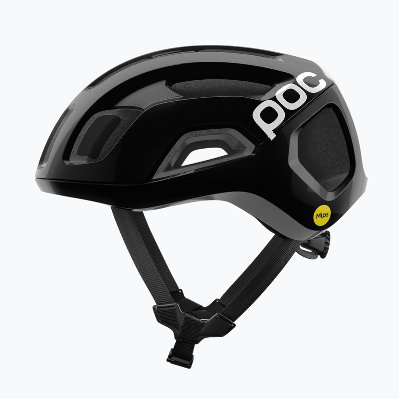 Велосипедна каска POC Ventral Air MIPS uranium black matt/hydrogen white w. logo 2