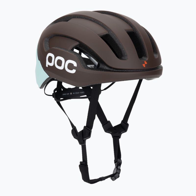 Велосипедна каска POC Omne Air MIPS bronzite brown matt/lazurite blue matt