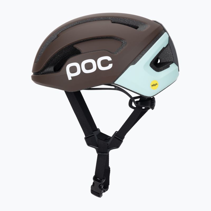 Велосипедна каска POC Omne Air MIPS bronzite brown matt/lazurite blue matt 3